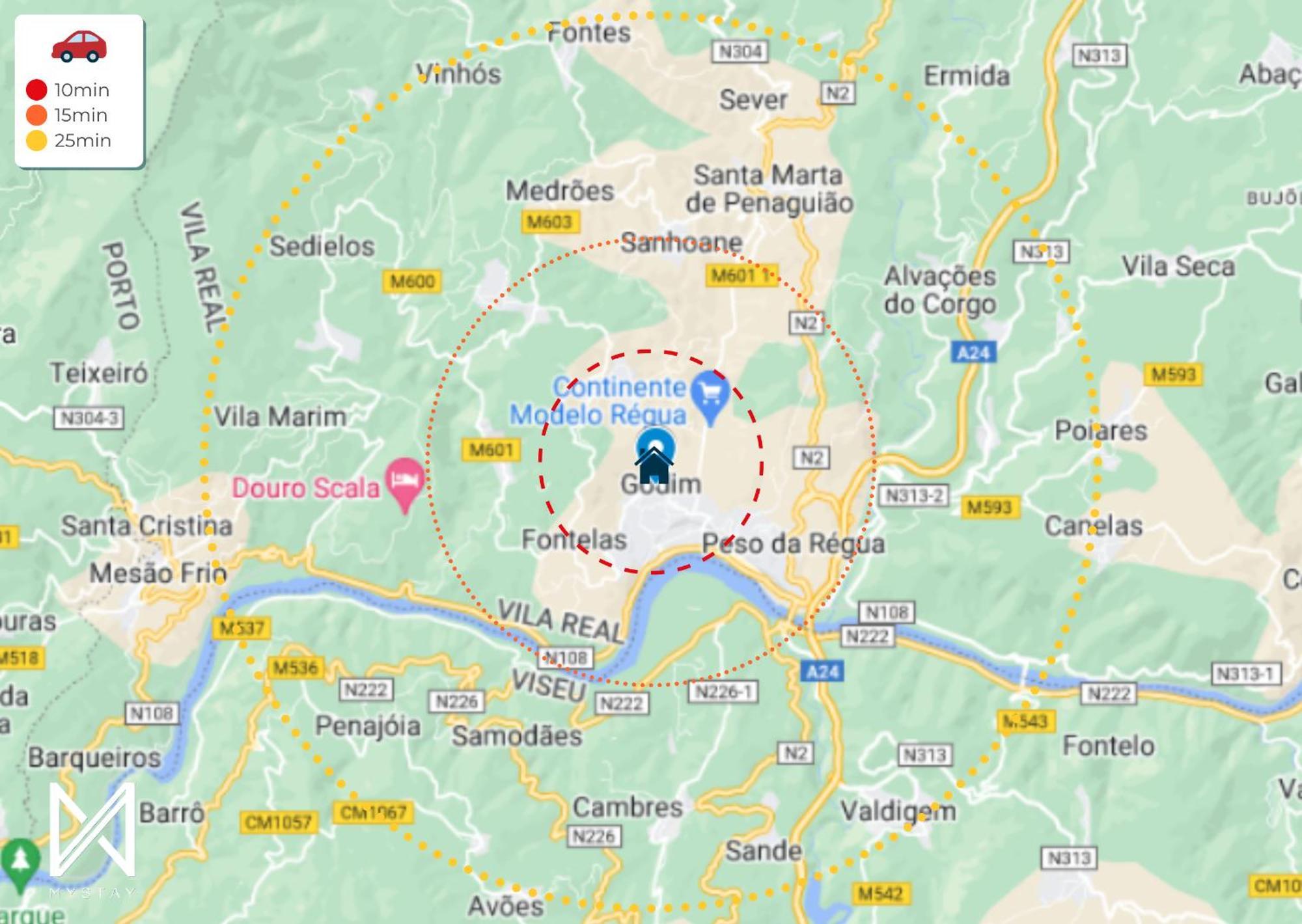 Mystay - Oliveira Douro House Peso da Régua Eksteriør bilde